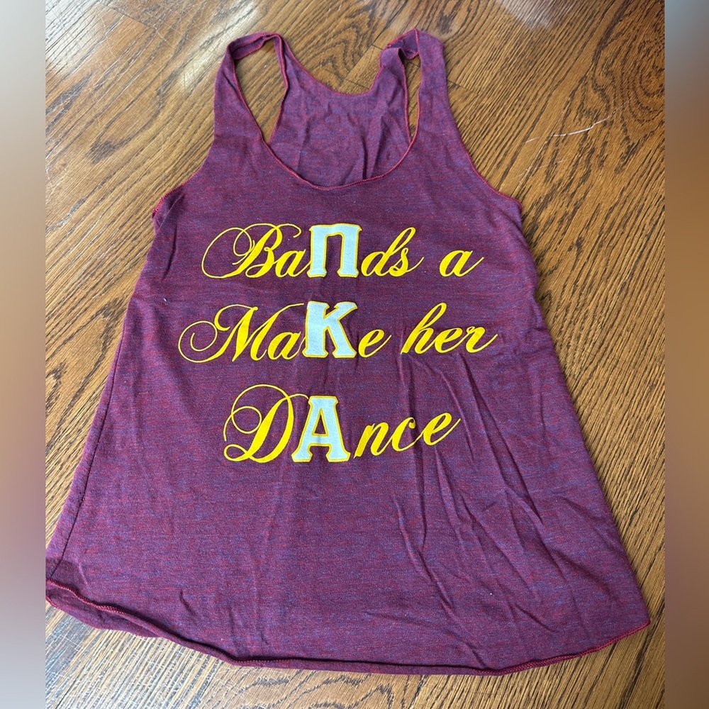 Vintage Pike Tank Maroon - Bands Make Her Dance